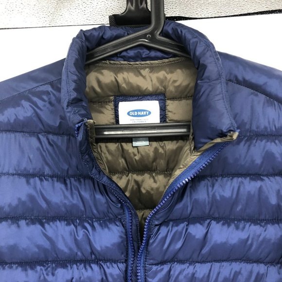 Old Navy Navy Blue Puffer Jacket - Picture 1 of 11